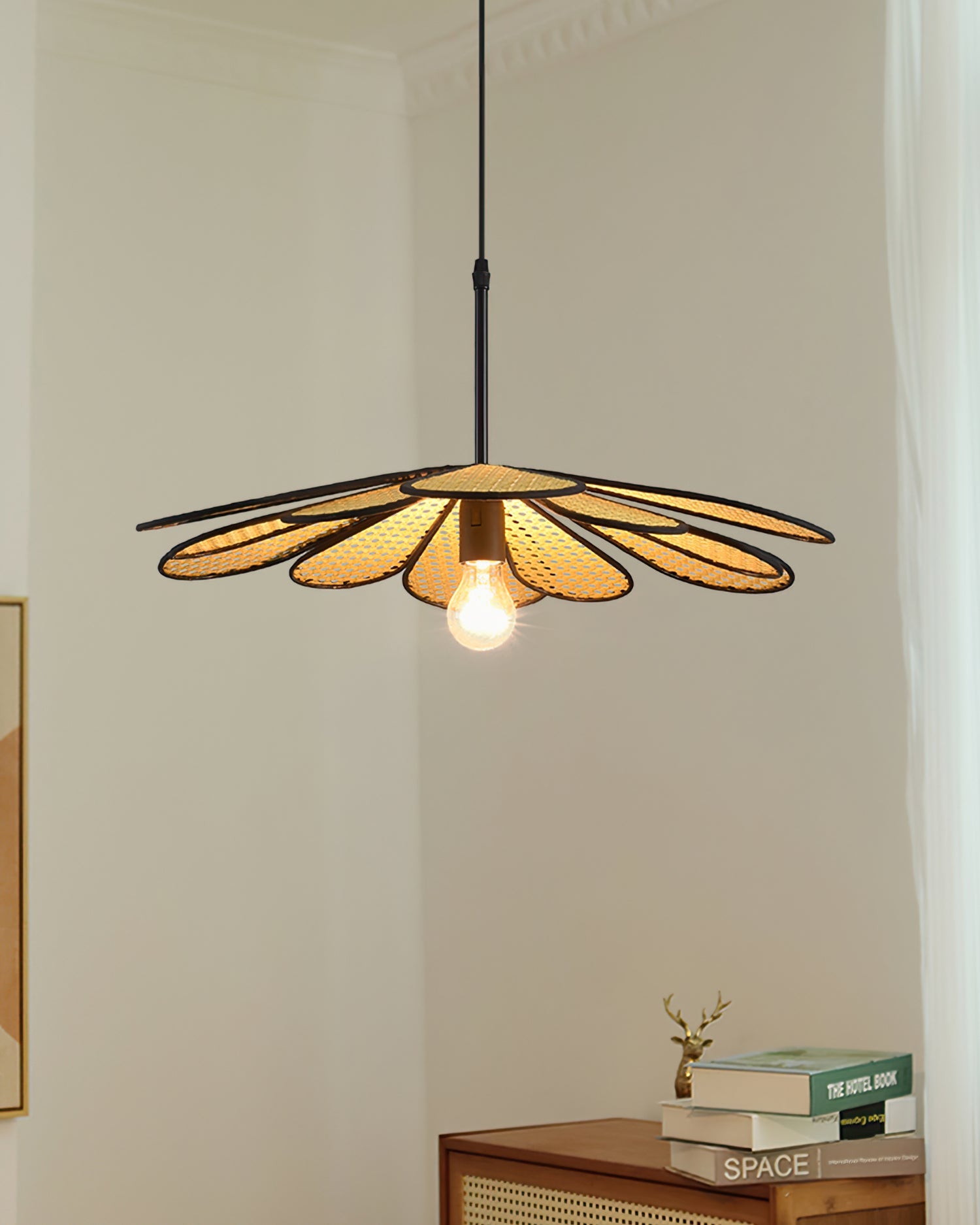 WINTHROP WOVEN CEILING LANTERN