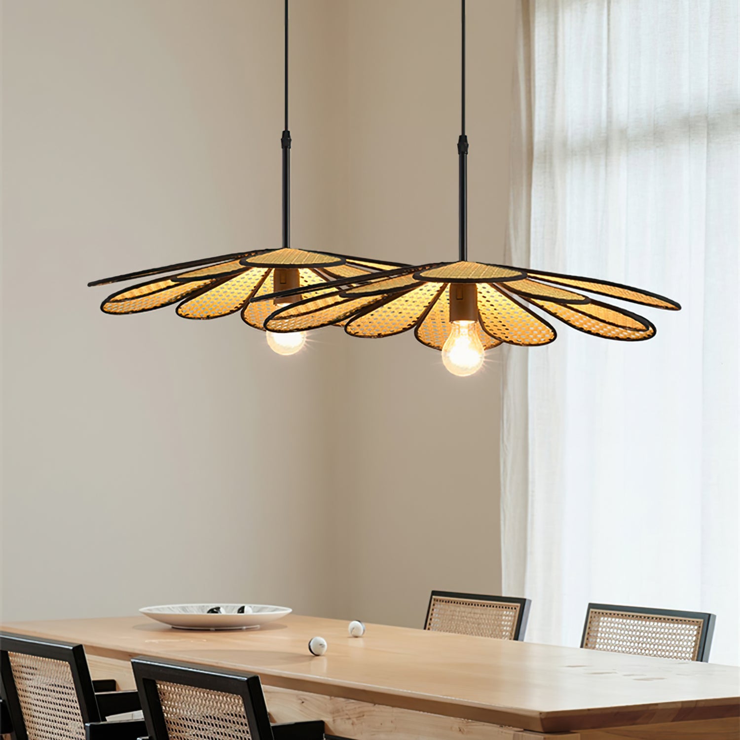 WINTHROP WOVEN CEILING LANTERN