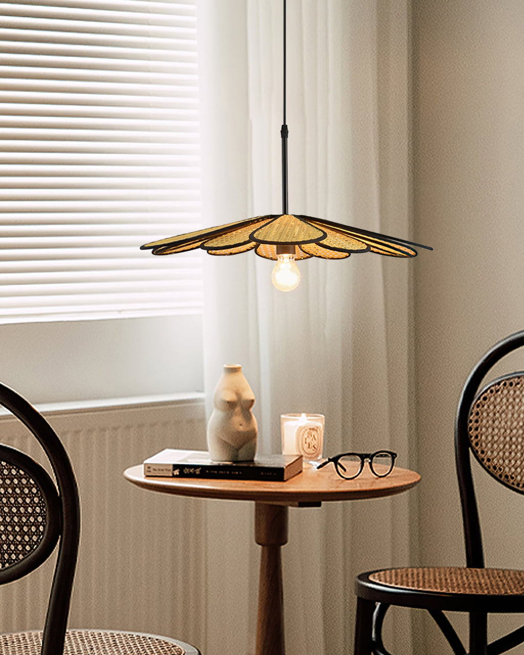 WINTHROP WOVEN CEILING LANTERN