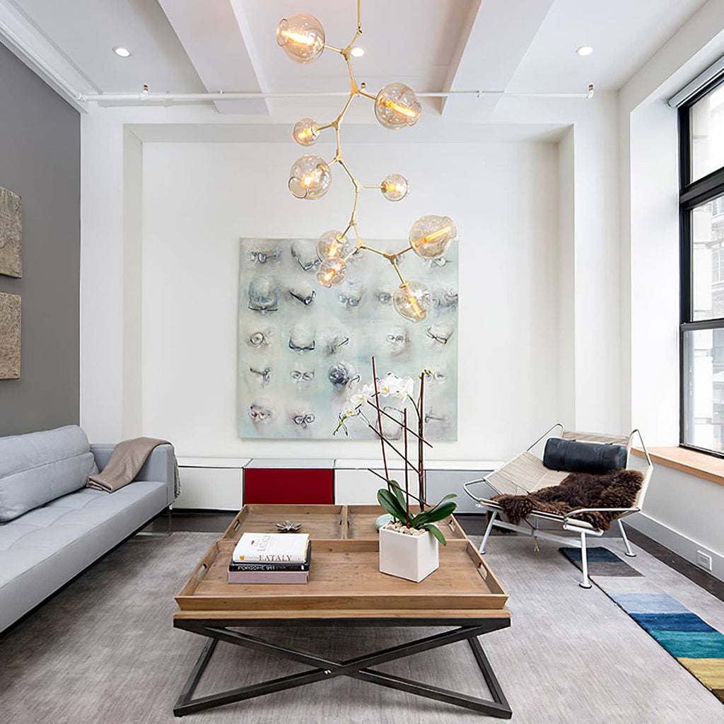 WINTHROP ORBITAL ILLUMINATION CHANDELIER