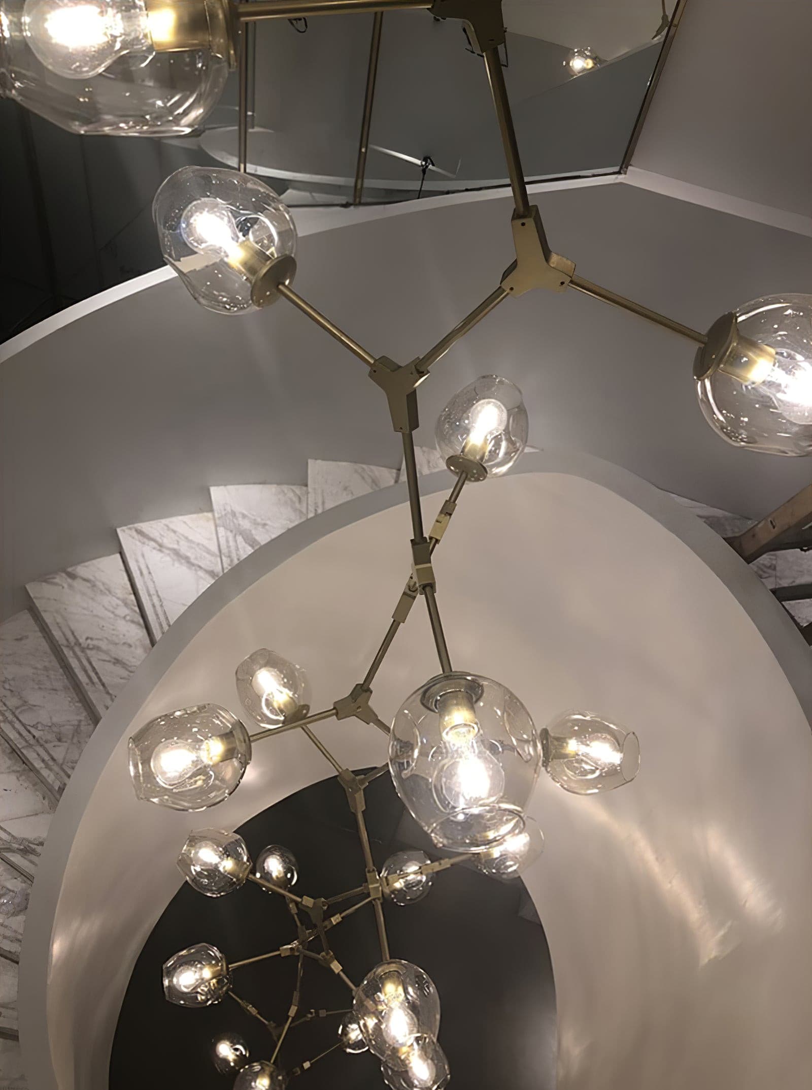 WINTHROP ORBITAL ILLUMINATION CHANDELIER