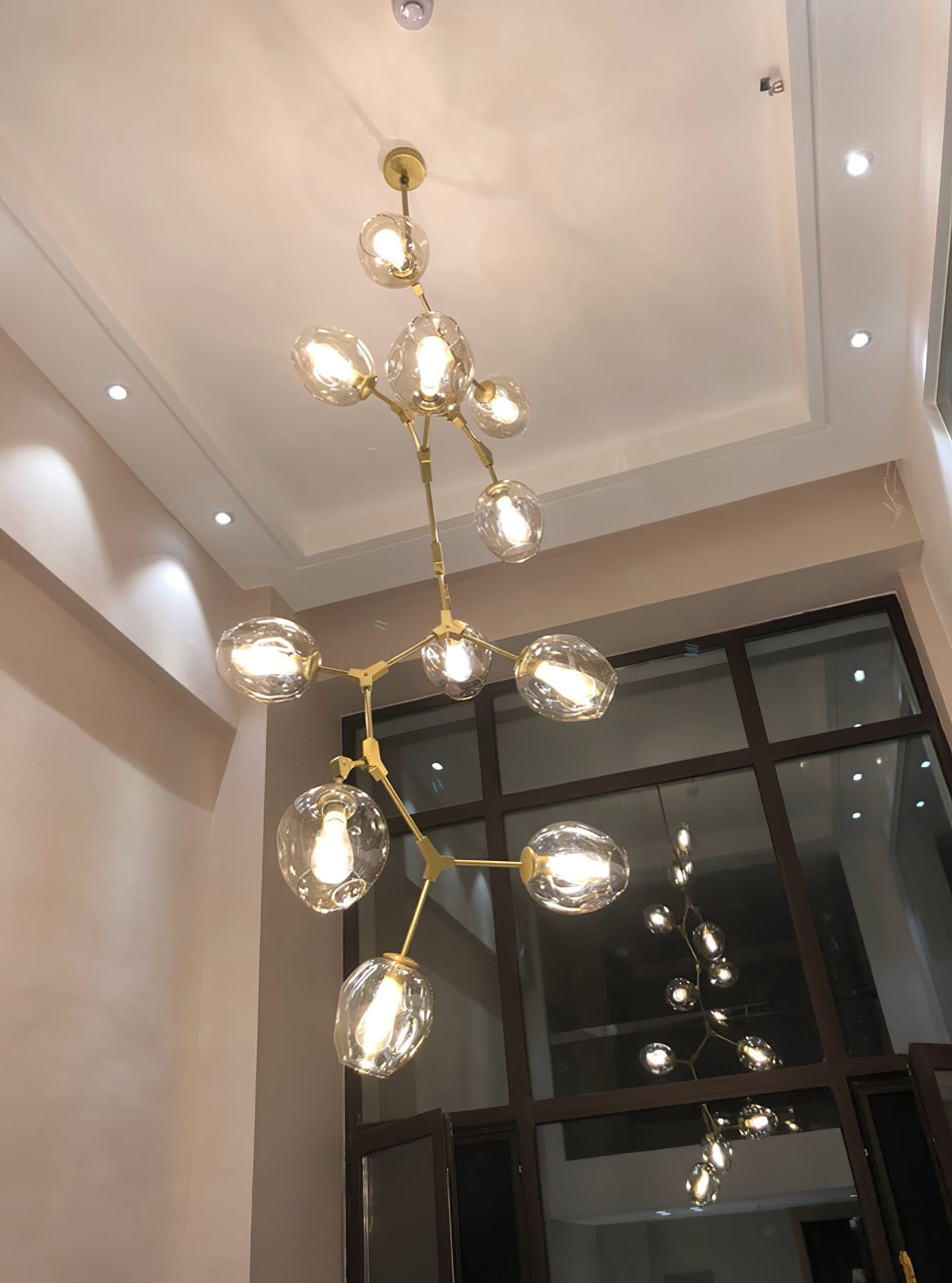 WINTHROP ORBITAL ILLUMINATION CHANDELIER