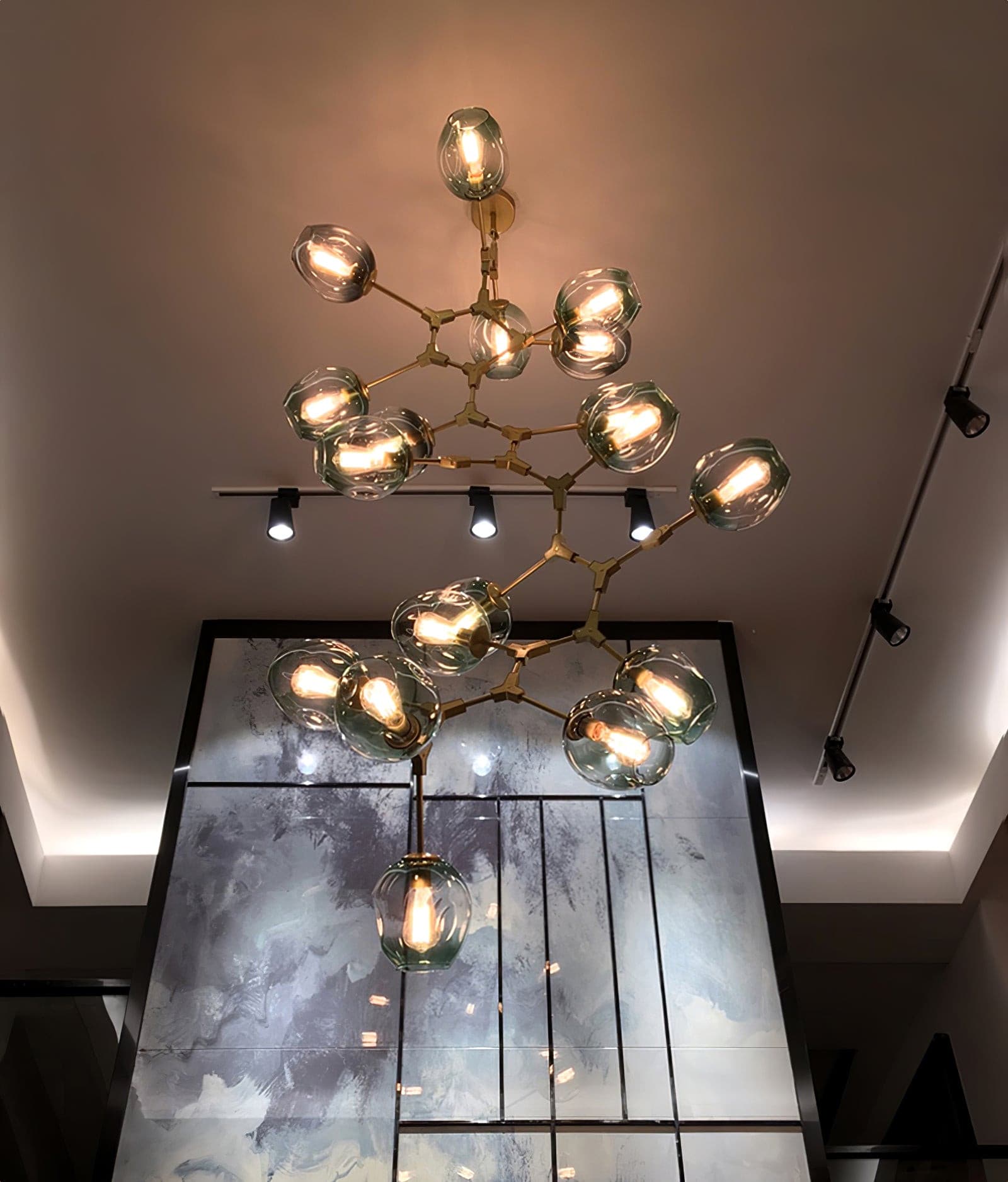 WINTHROP ORBITAL ILLUMINATION CHANDELIER