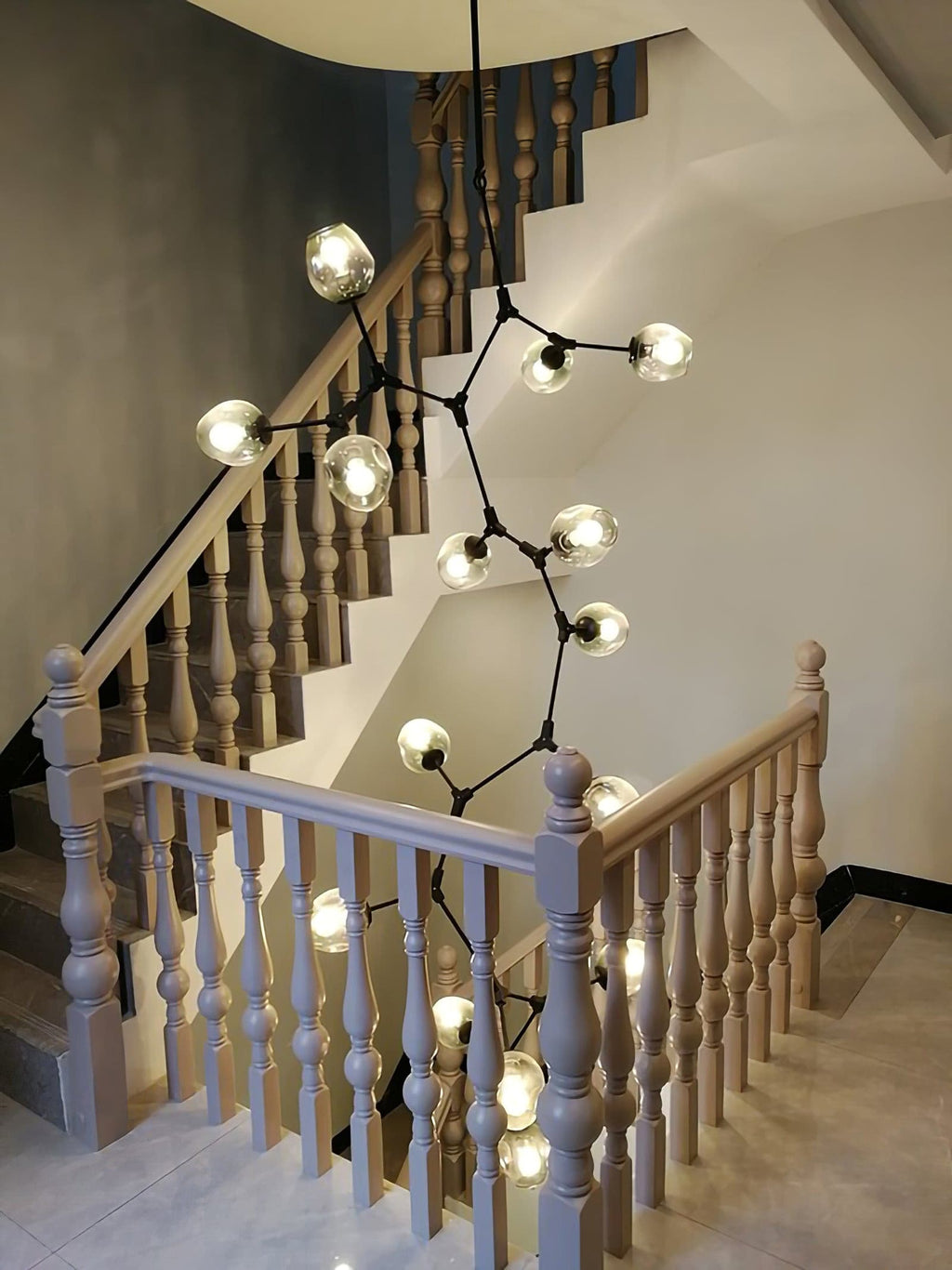 WINTHROP ORBITAL ILLUMINATION CHANDELIER