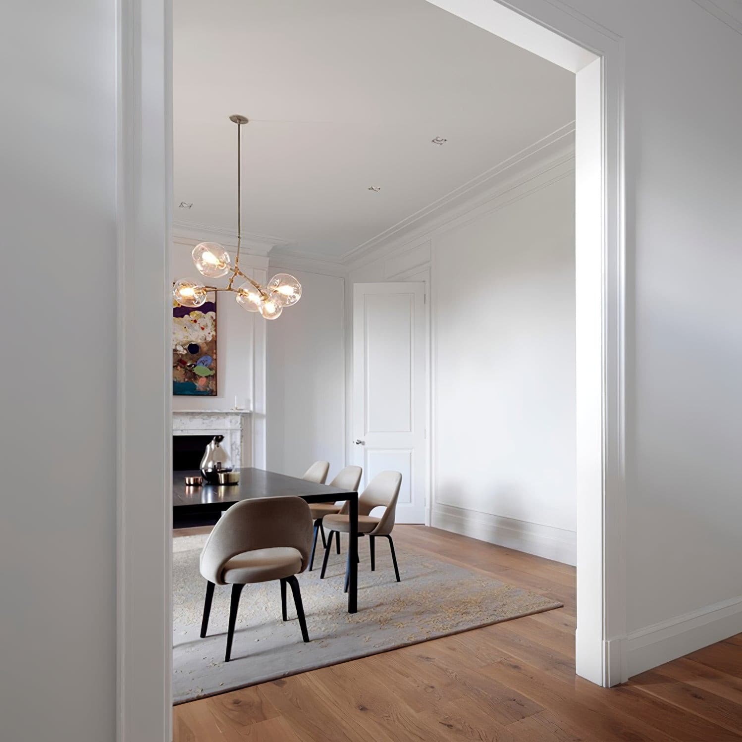 WINTHROP ORBITAL ILLUMINATION CHANDELIER