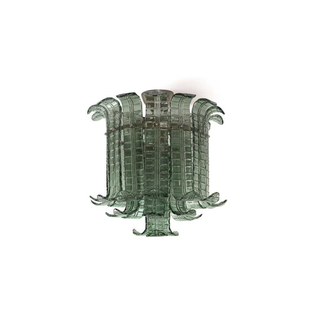 CARLETON CRYSTAL GLOBE CEILING LIGHT