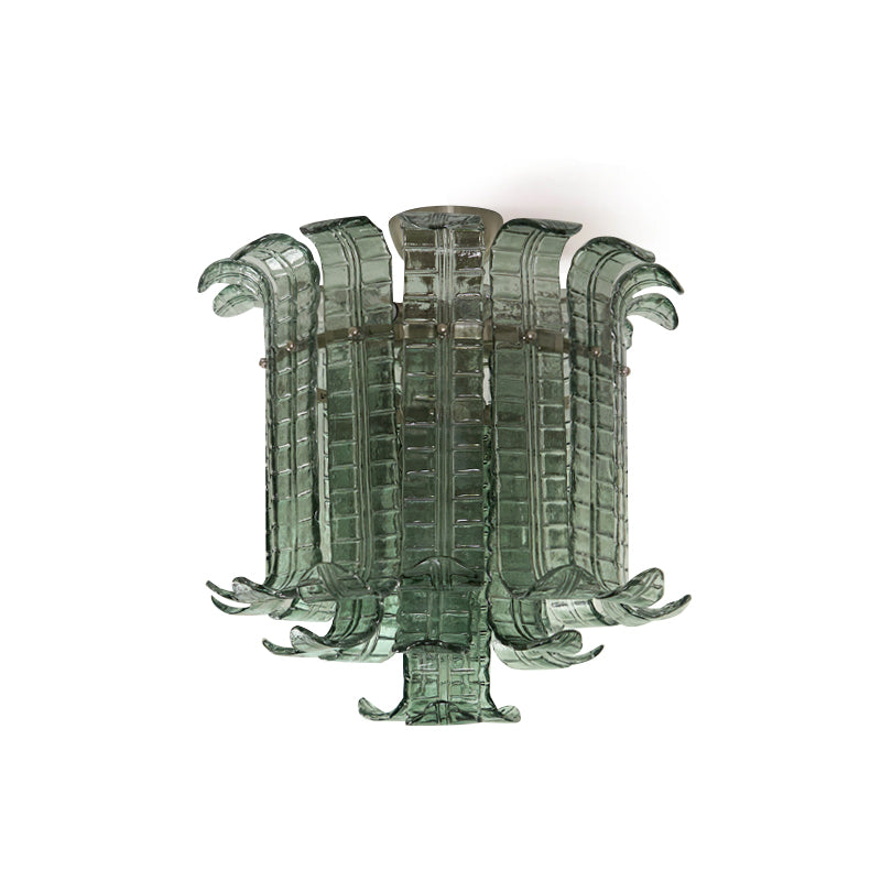 CARLETON CRYSTAL GLOBE CEILING LIGHT