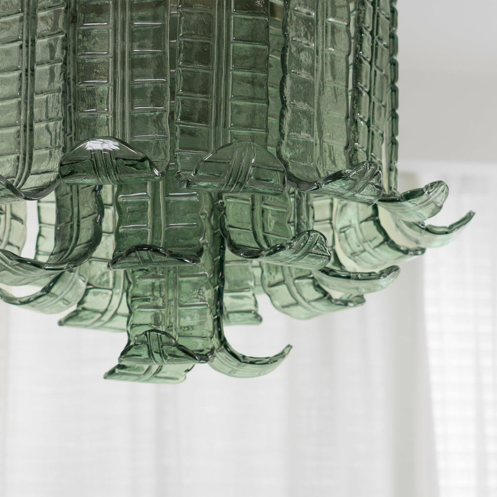 CARLETON CRYSTAL GLOBE CEILING LIGHT