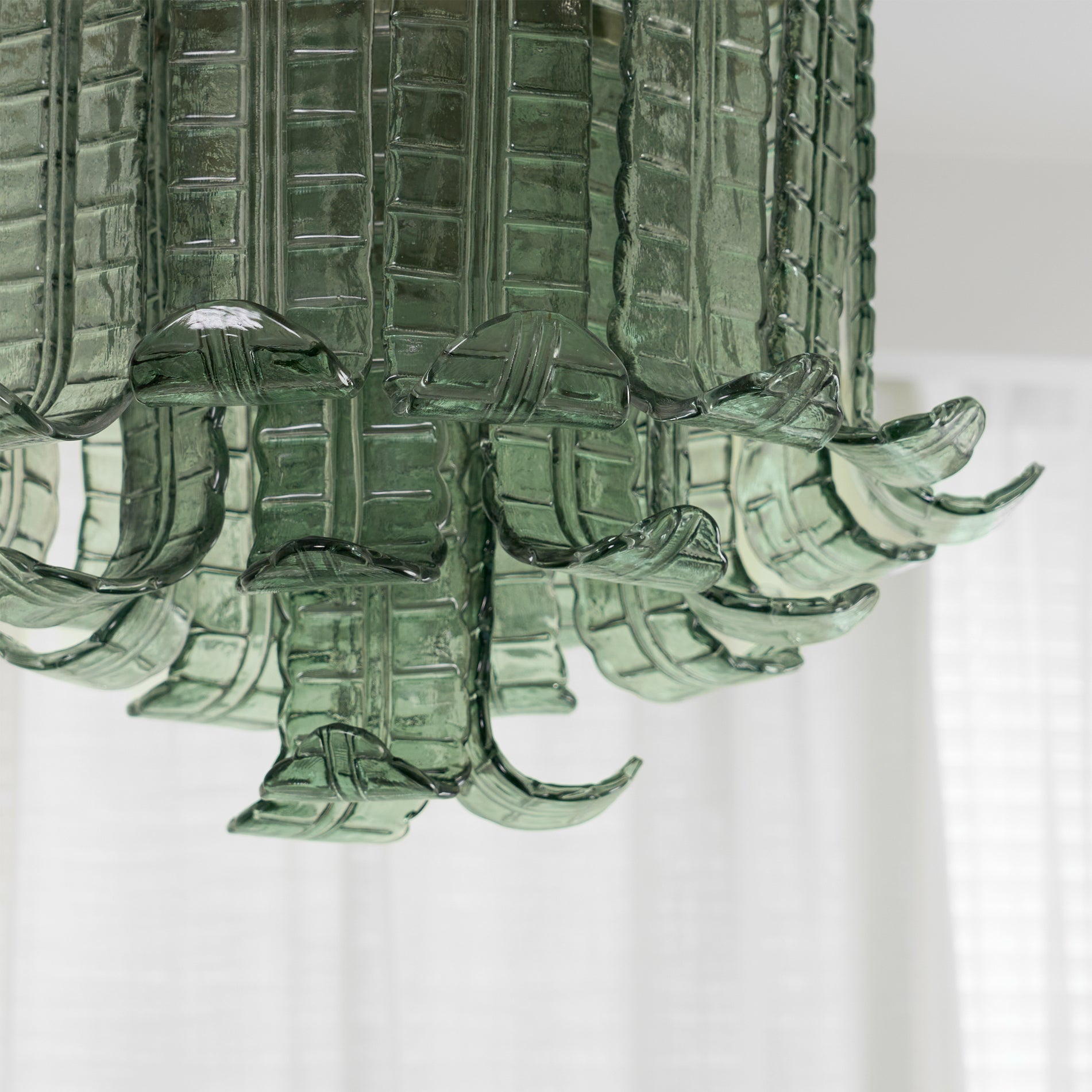 CARLETON CRYSTAL GLOBE CEILING LIGHT