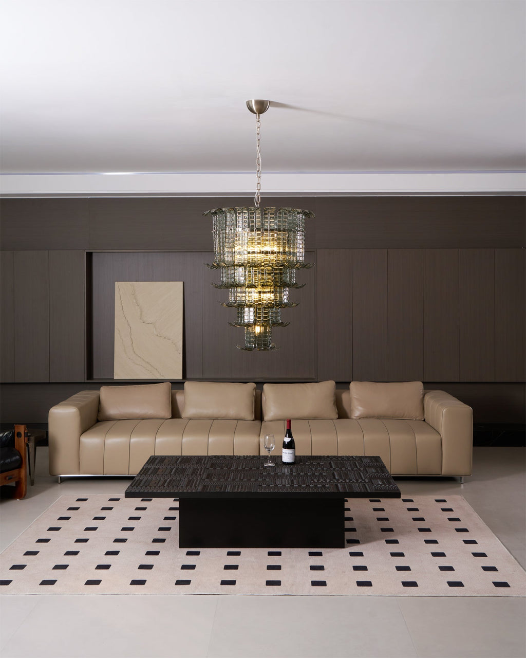 Ravenswood Crystal Cascade Chandelier