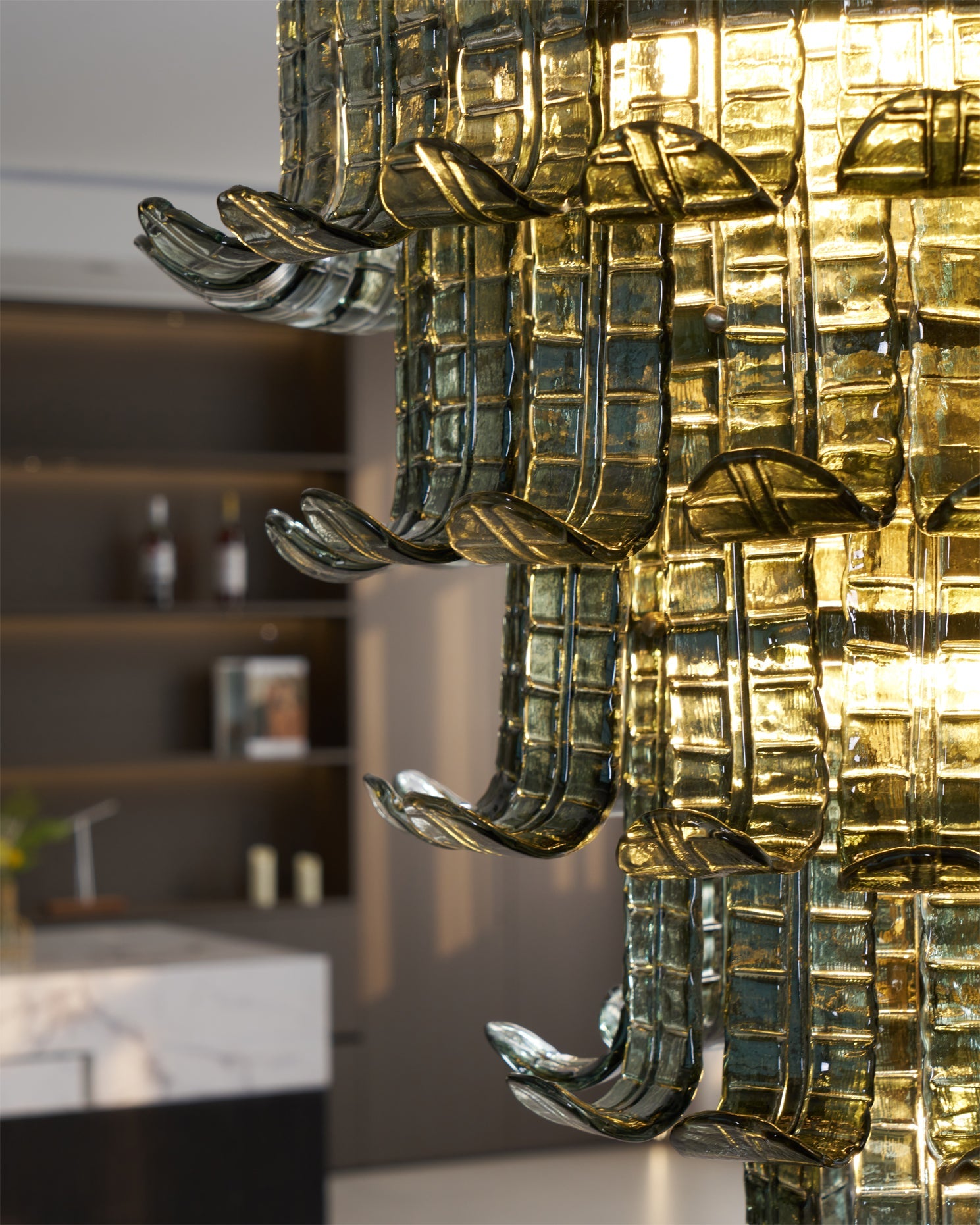 Ravenswood Crystal Cascade Chandelier