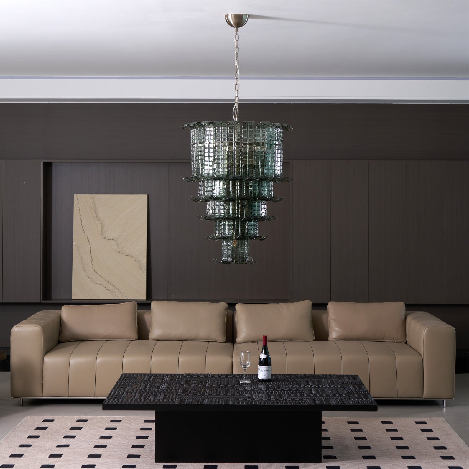 Ravenswood Crystal Cascade Chandelier