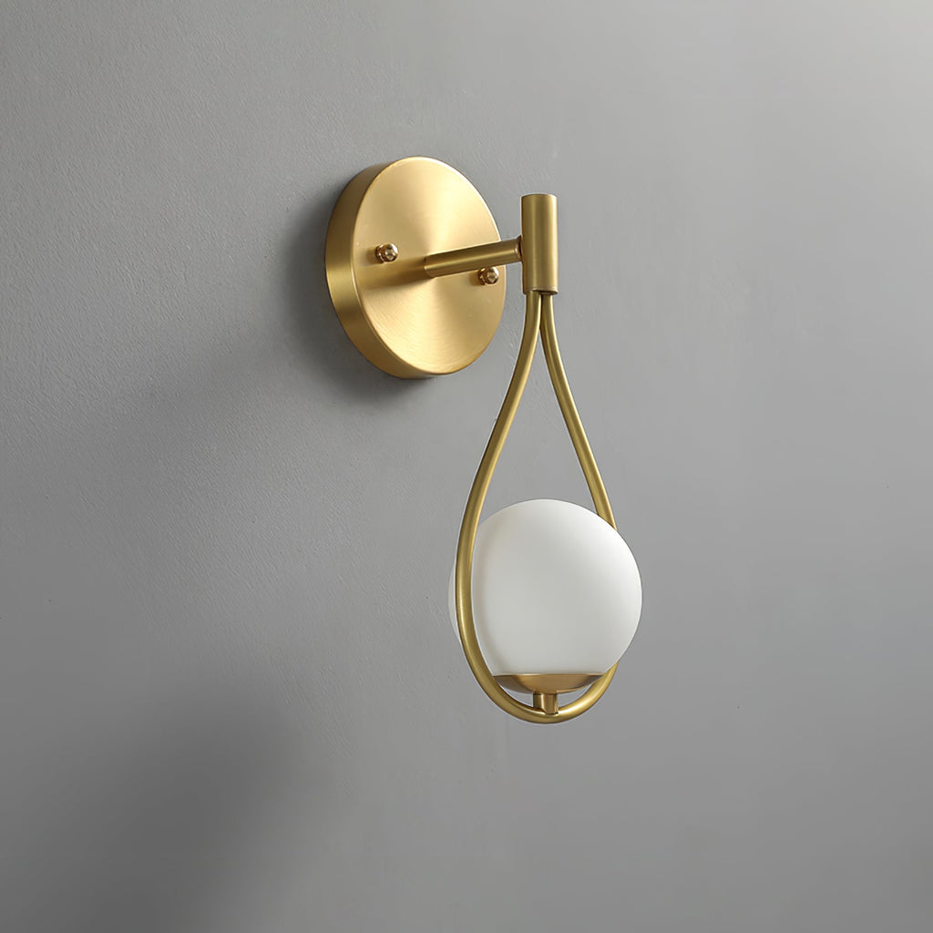 BEAUMONT GILDED WALL SCONCE
