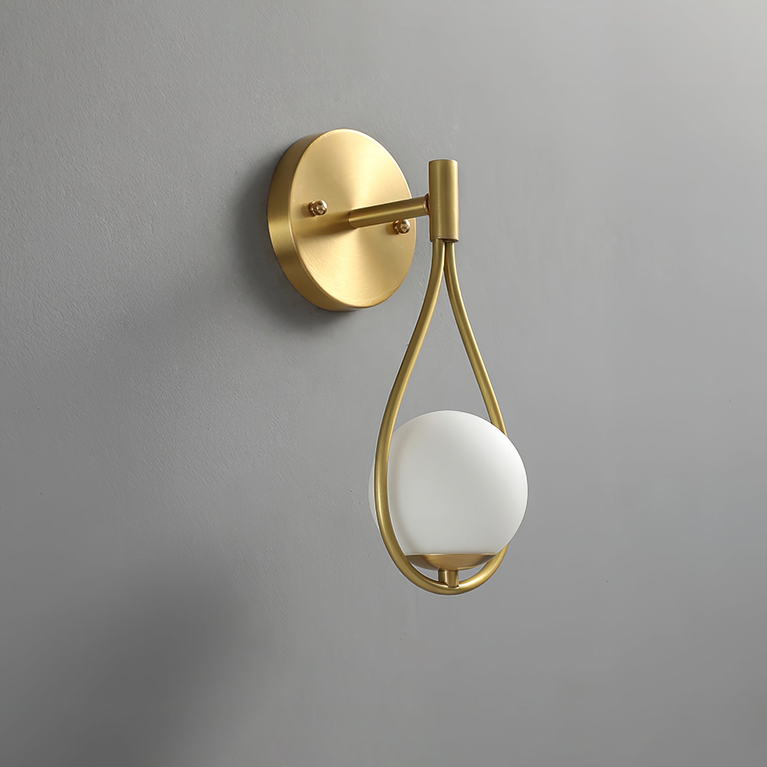 BEAUMONT GILDED WALL SCONCE