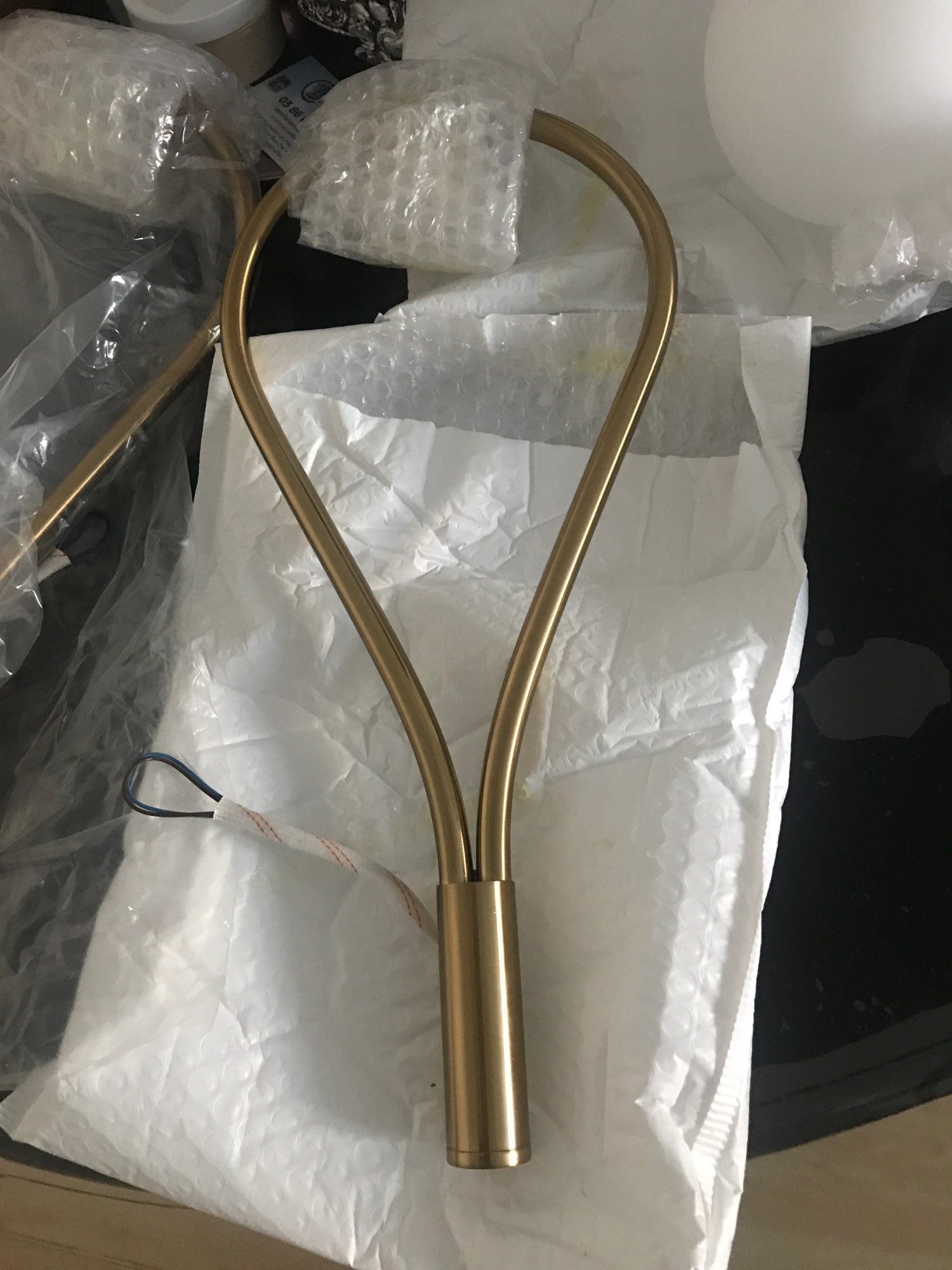 BEAUMONT GILDED WALL SCONCE