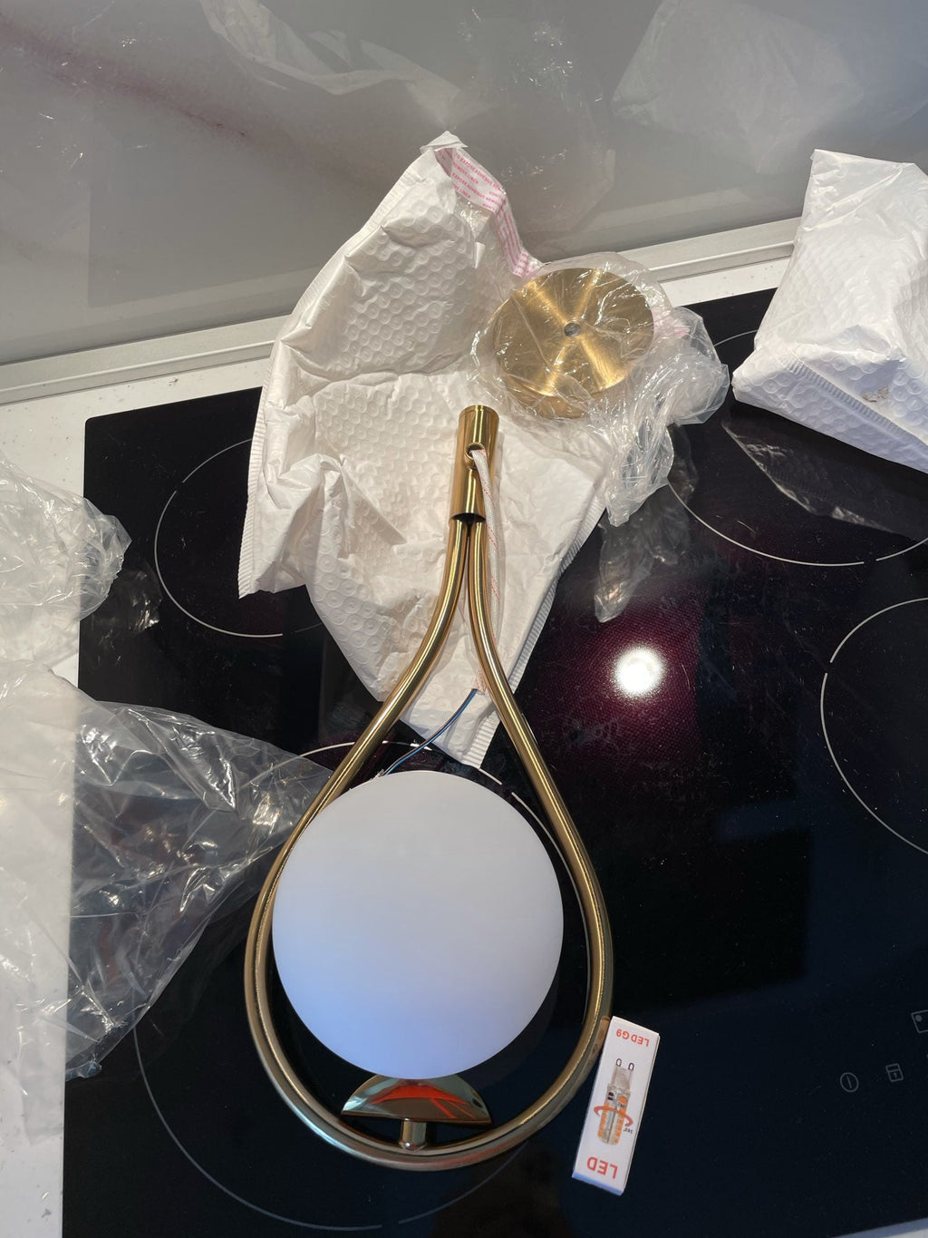 BEAUMONT GILDED WALL SCONCE