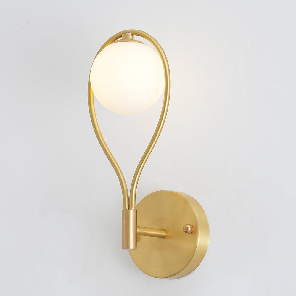 BEAUMONT GILDED WALL SCONCE