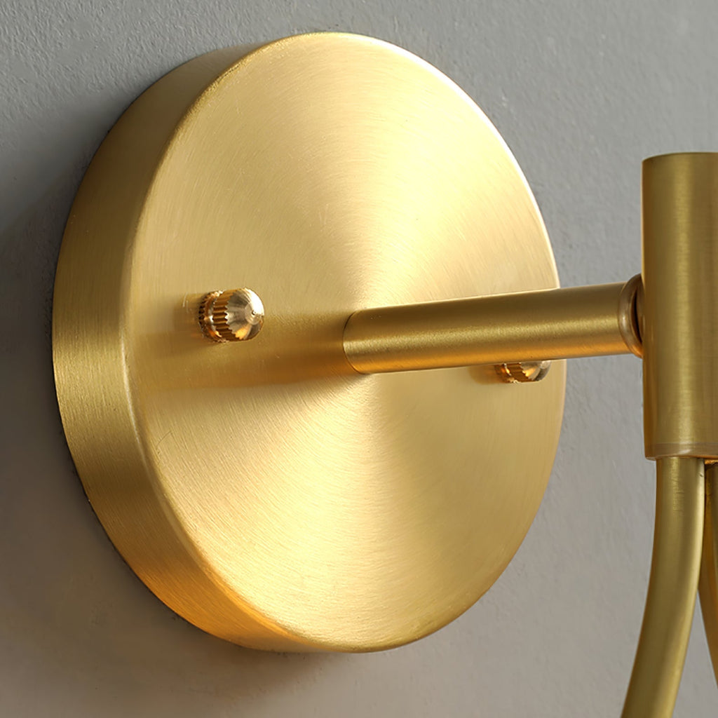 BEAUMONT GILDED WALL SCONCE