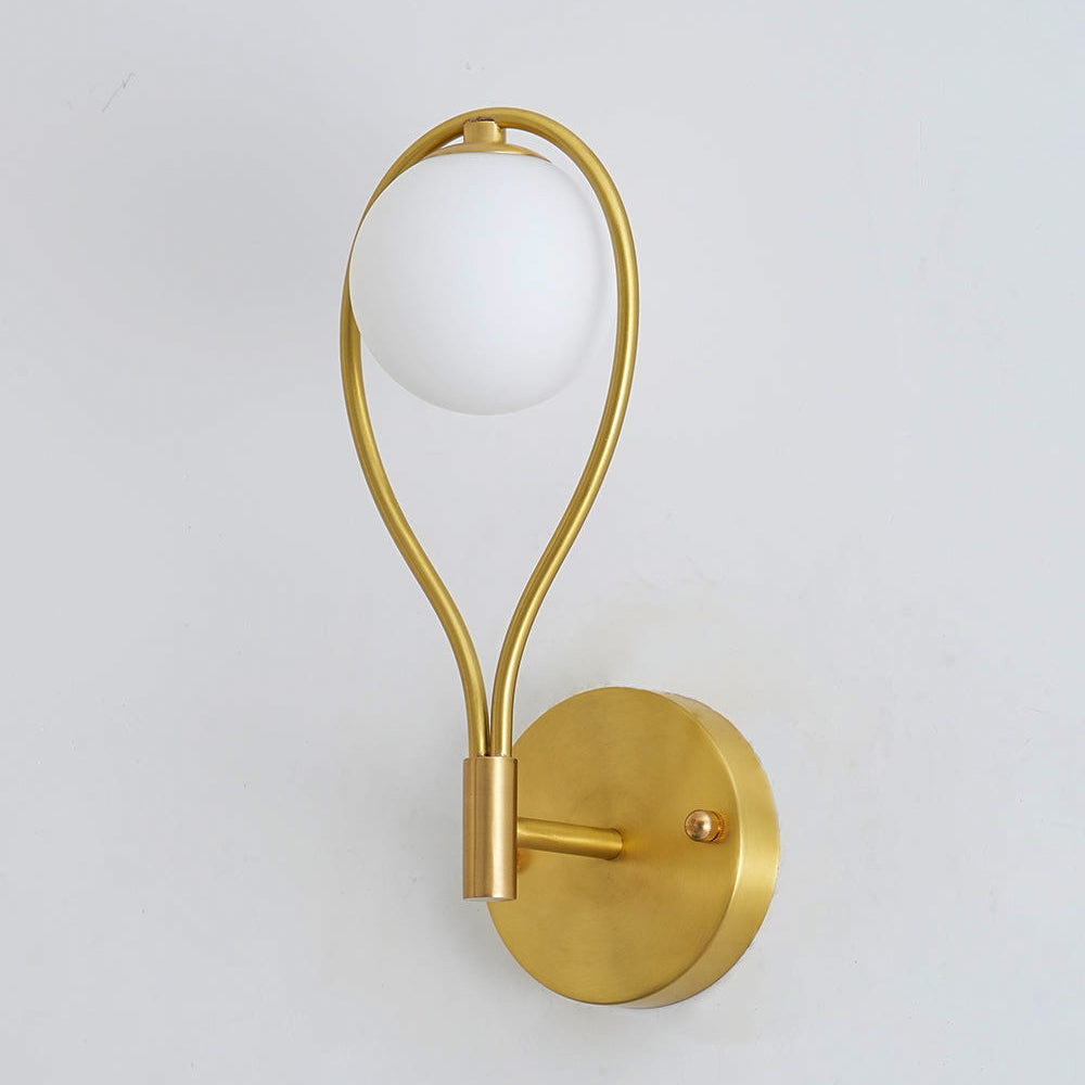BEAUMONT GILDED WALL SCONCE