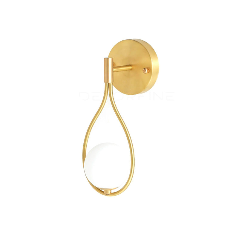 BEAUMONT GILDED WALL SCONCE