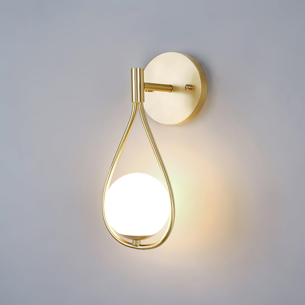 BEAUMONT GILDED WALL SCONCE