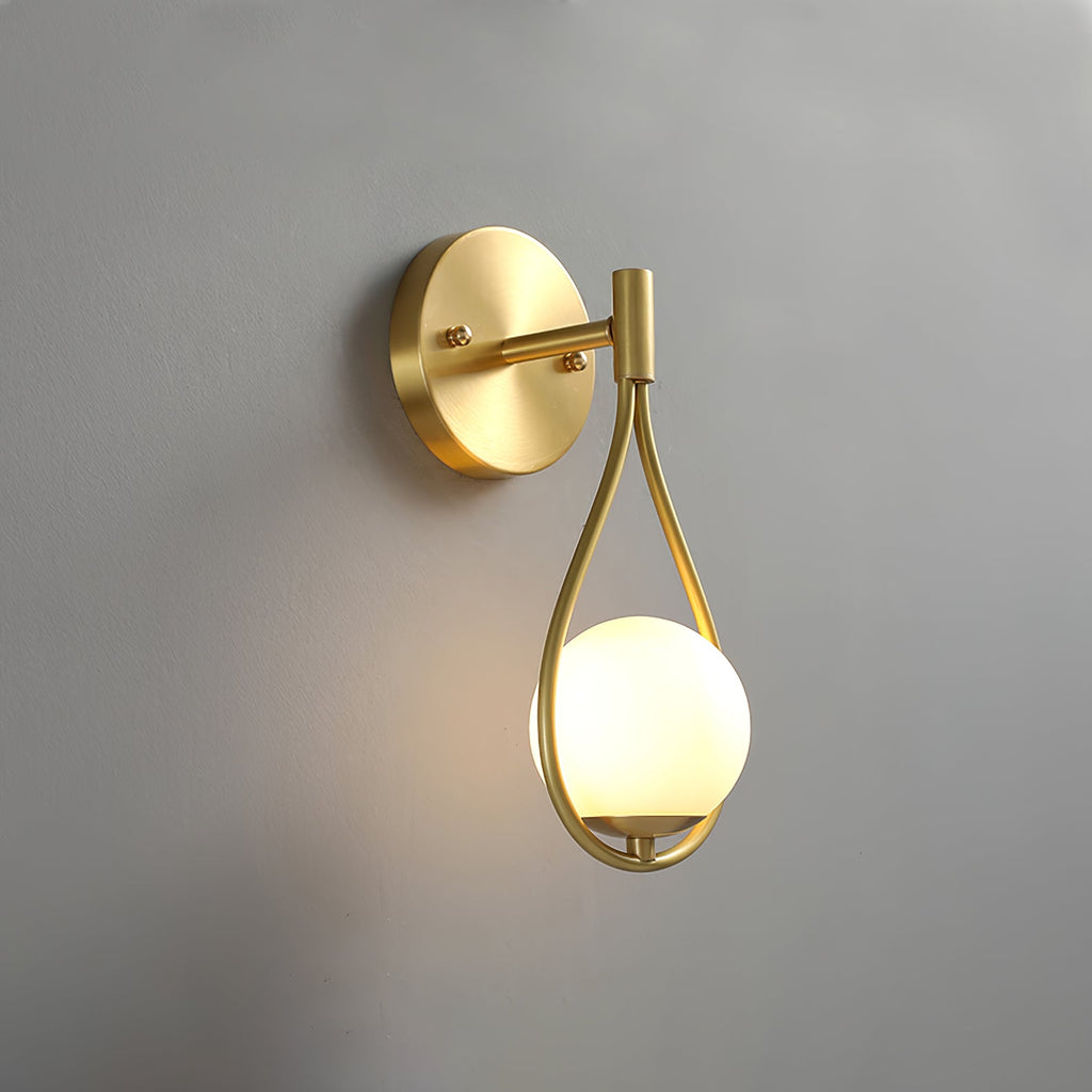 BEAUMONT GILDED WALL SCONCE