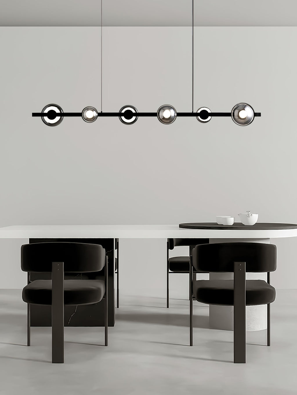 WINDSOR GLASS AND BRASS LUMINAIRE