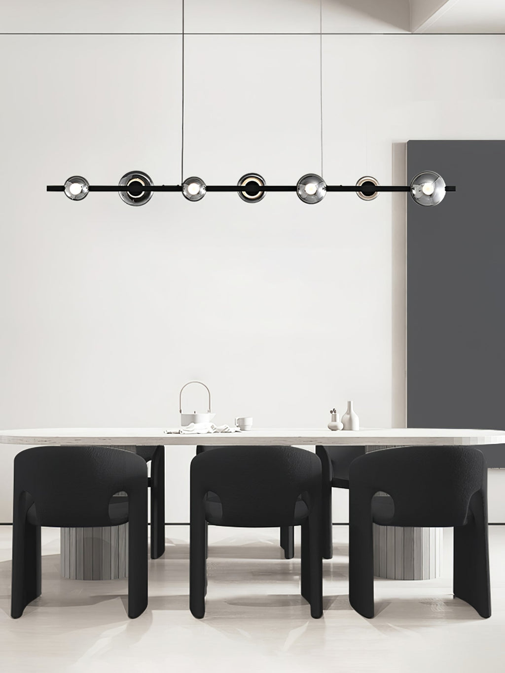 WINDSOR GLASS AND BRASS LUMINAIRE