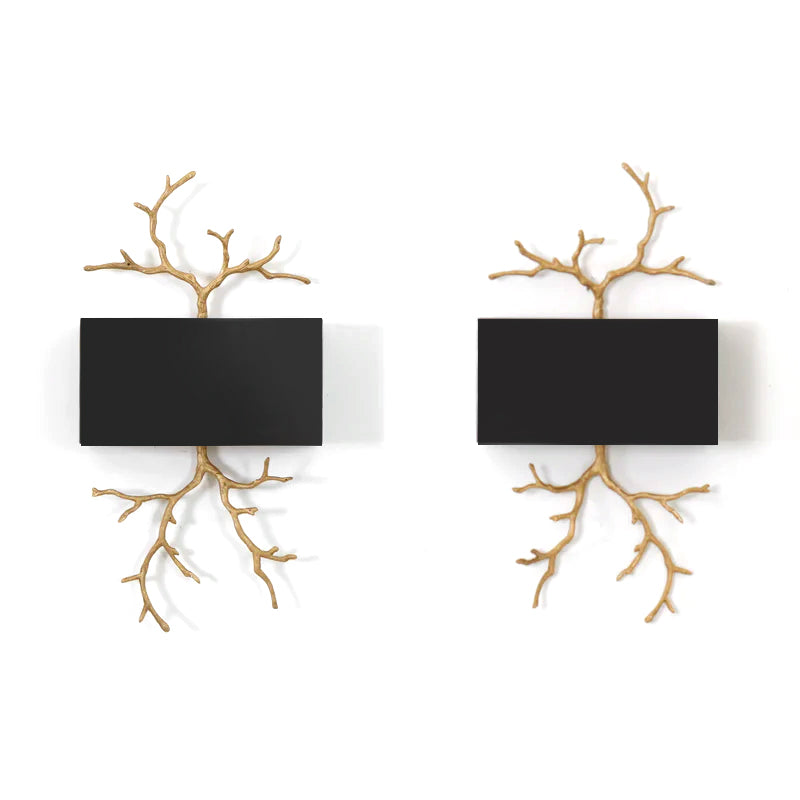 WINTHROP BRASS TWIG WALL SCONCE
