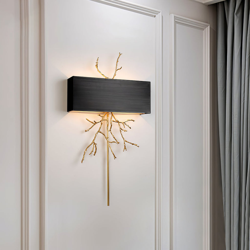 WINTHROP BRASS TWIG WALL SCONCE