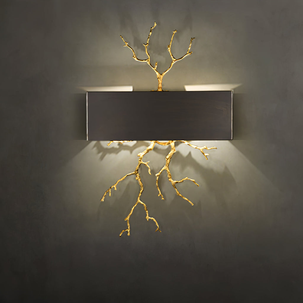 WINTHROP BRASS TWIG WALL SCONCE
