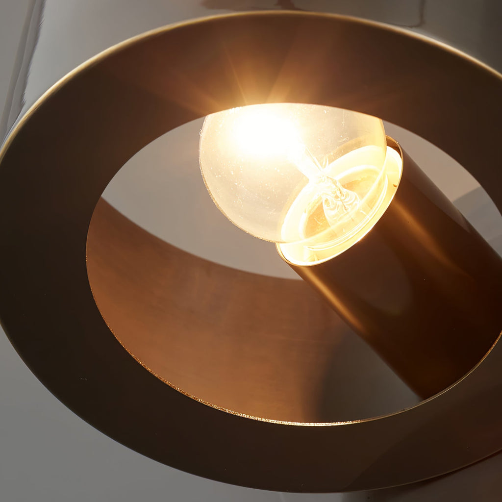 WINTHROP BRASS DRUM SHADOW LANTERN