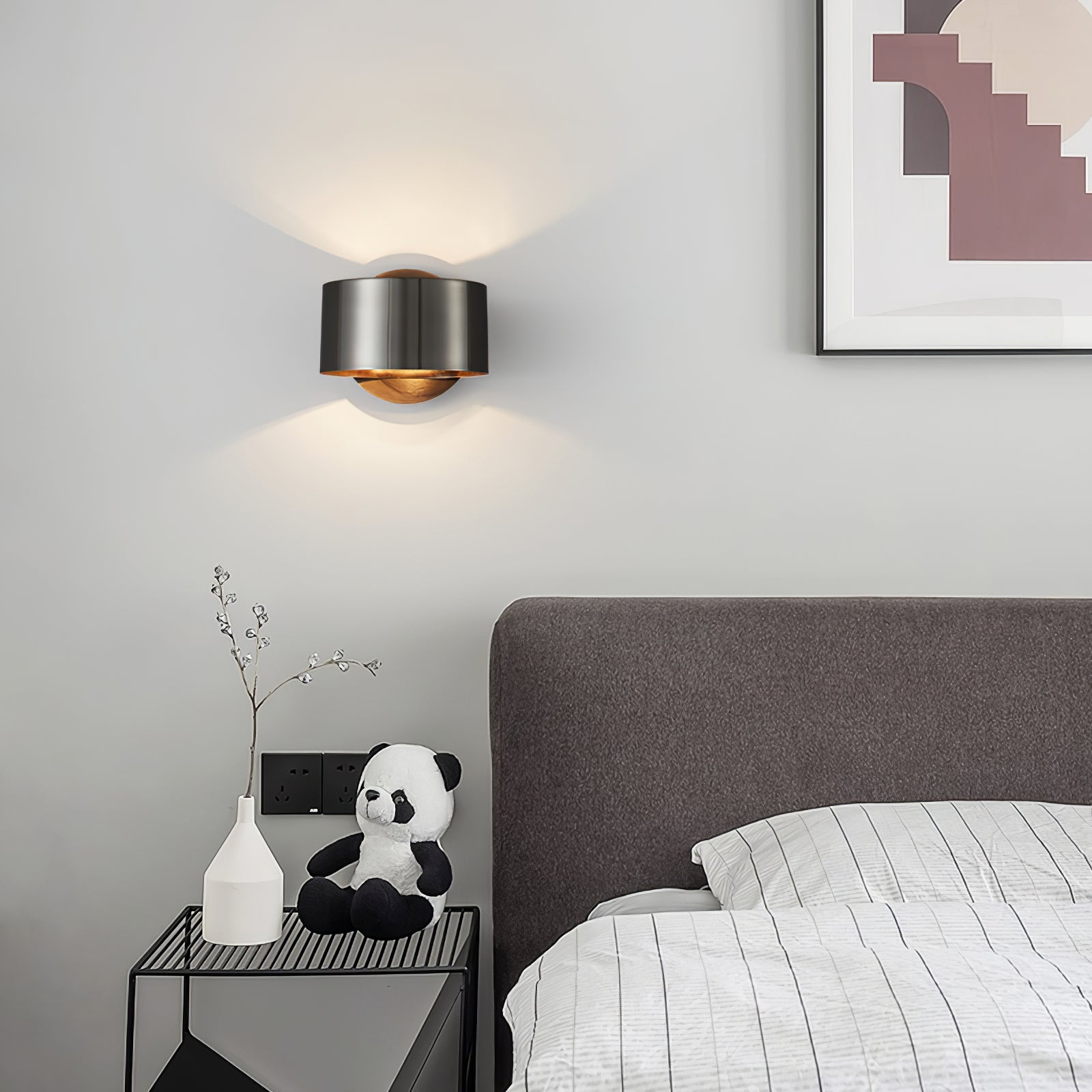 WINTHROP BRASS DRUM SHADOW LANTERN