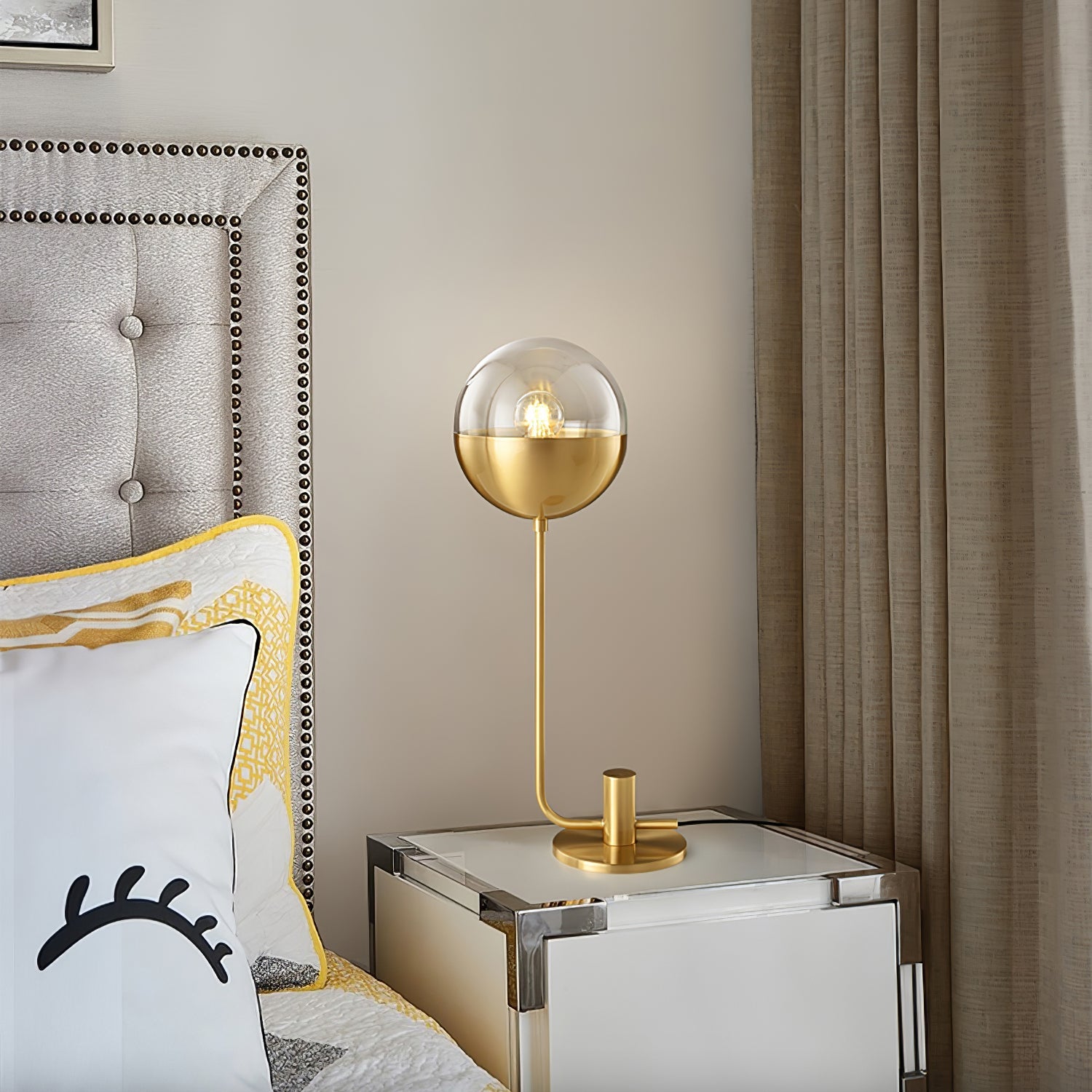 WINTHROP ORB BRASS ILLUMINATOR
