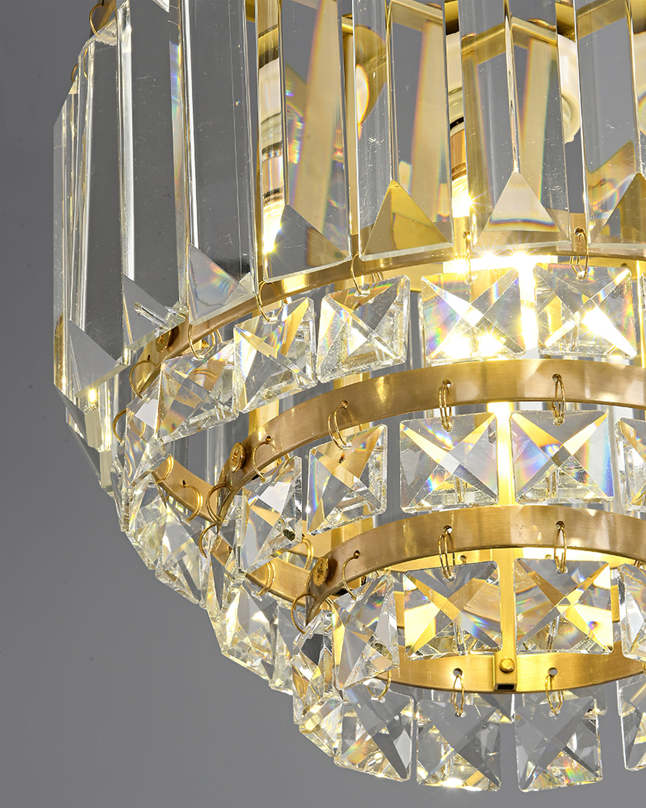 FENWICK VINTAGE BRASS HANGING LANTERN