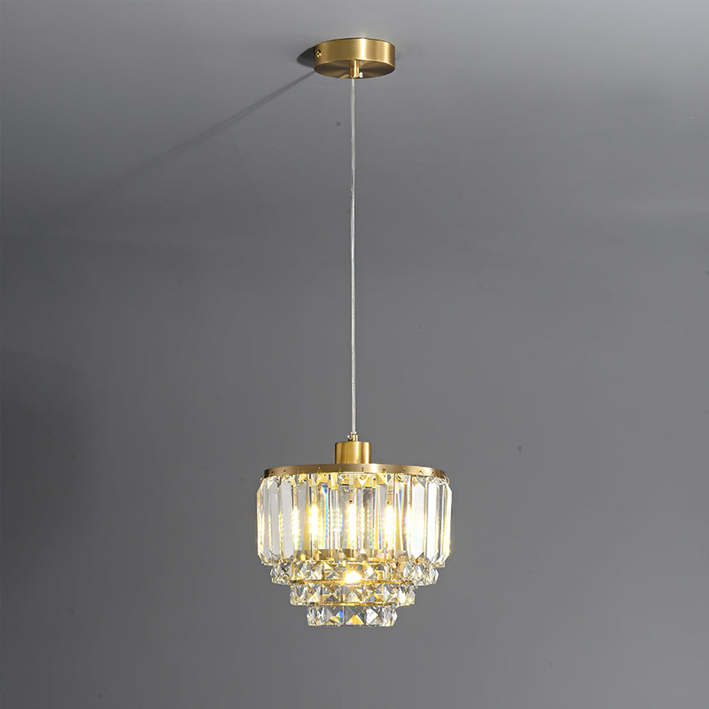 FENWICK VINTAGE BRASS HANGING LANTERN