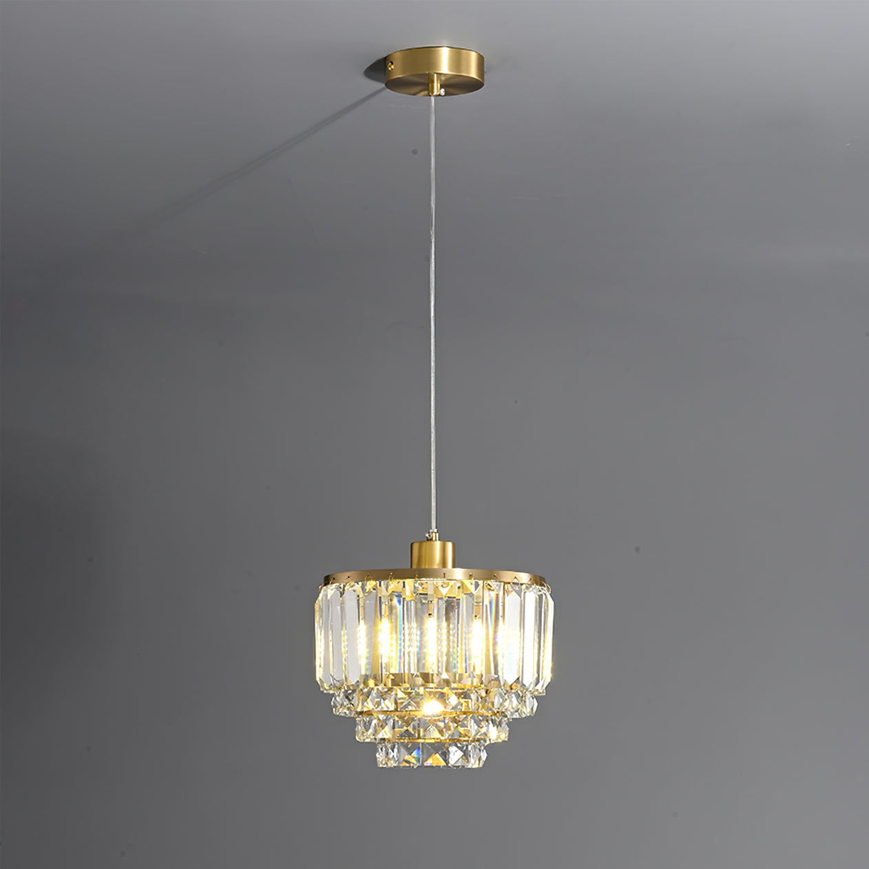 FENWICK VINTAGE BRASS HANGING LANTERN