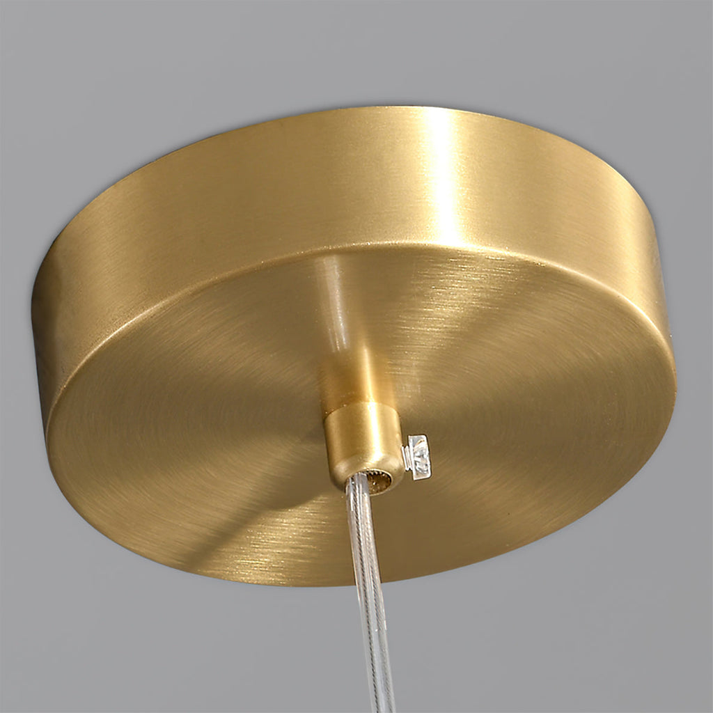 FENWICK VINTAGE BRASS HANGING LANTERN