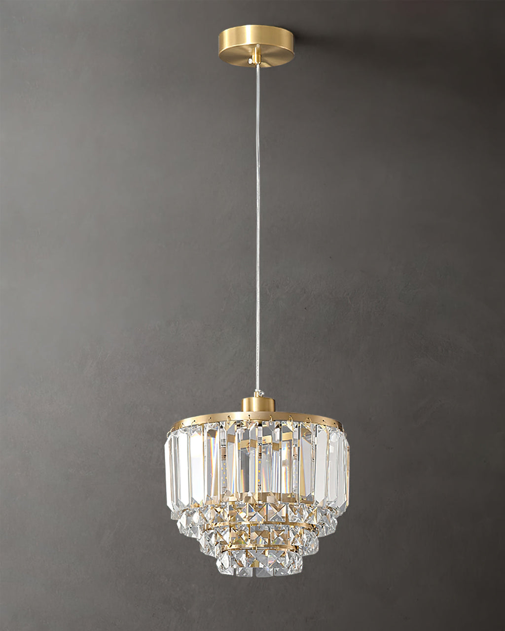 FENWICK VINTAGE BRASS HANGING LANTERN