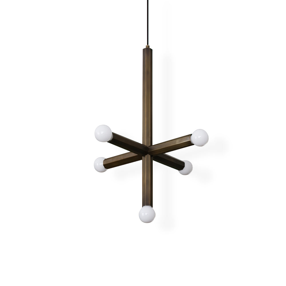 WINTHROP BRASS UNION HANGING LANTERN