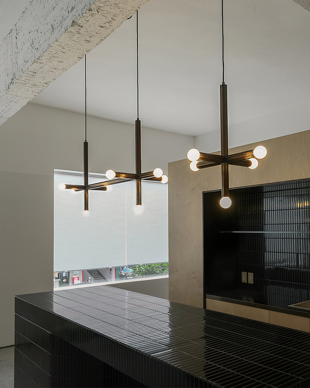 WINTHROP BRASS UNION HANGING LANTERN