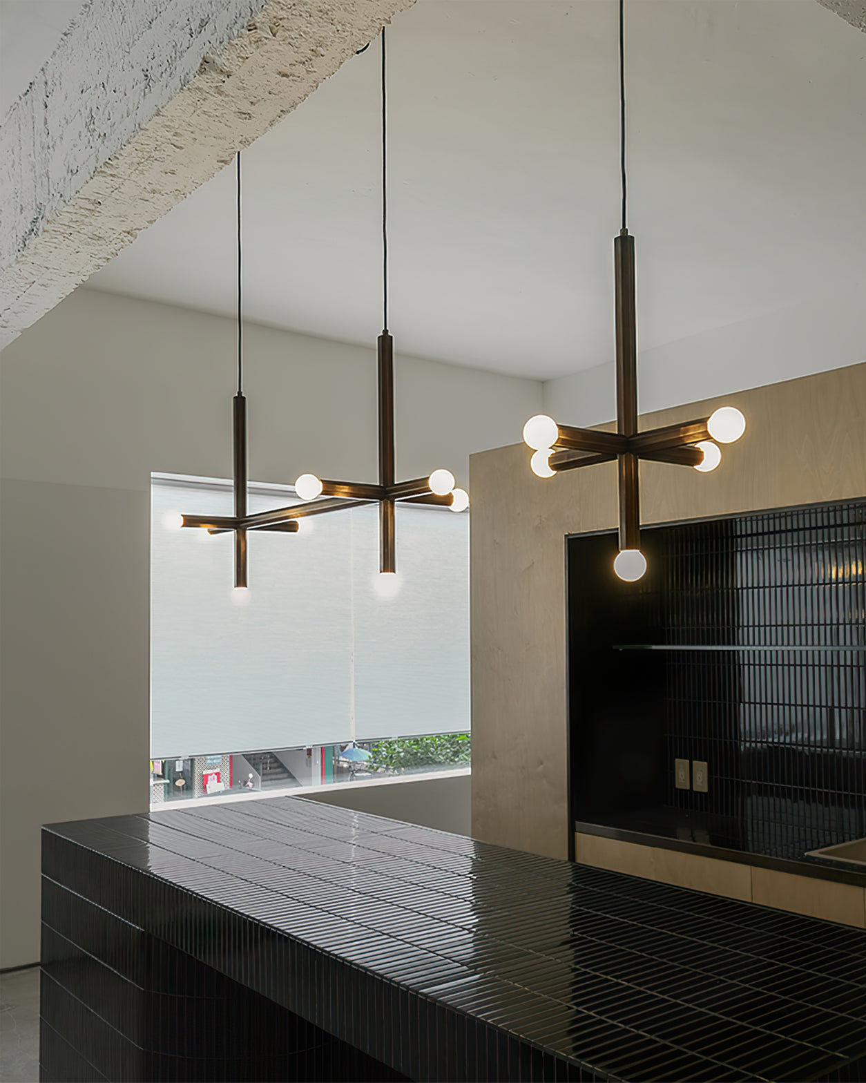 WINTHROP BRASS UNION HANGING LANTERN