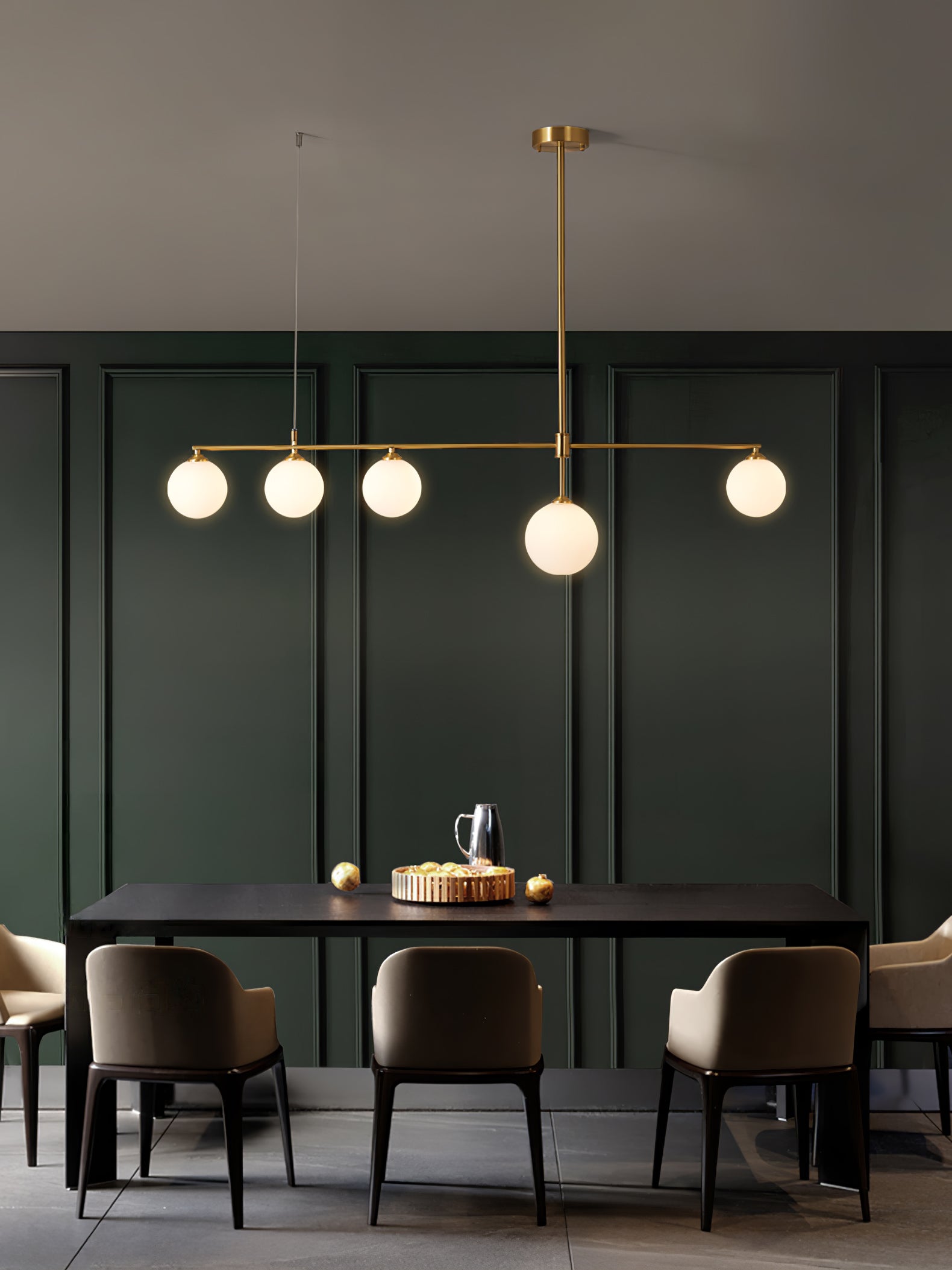 WINDSOR ORB BRASS ILLUMINATION