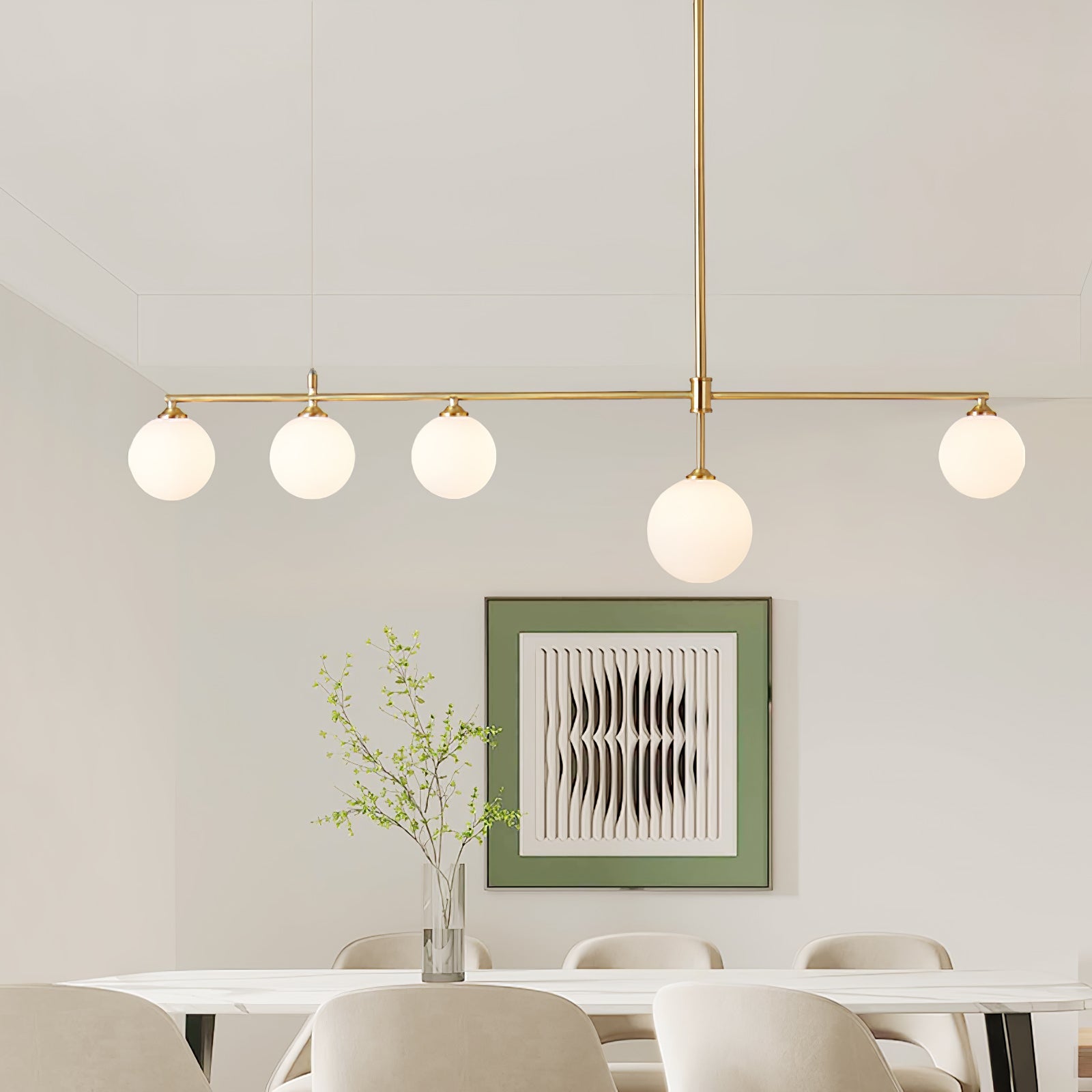 WINDSOR ORB BRASS ILLUMINATION