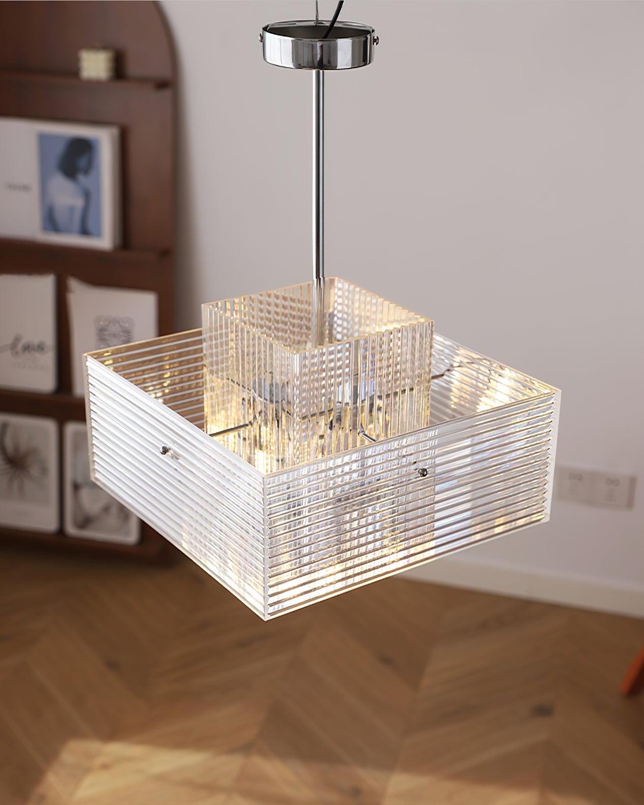 Clarendon Crystal Cascade Chandelier