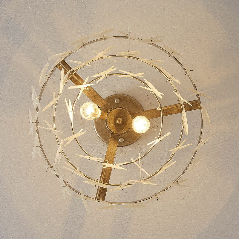 Claremont Crystal Orb Ceiling Fixture