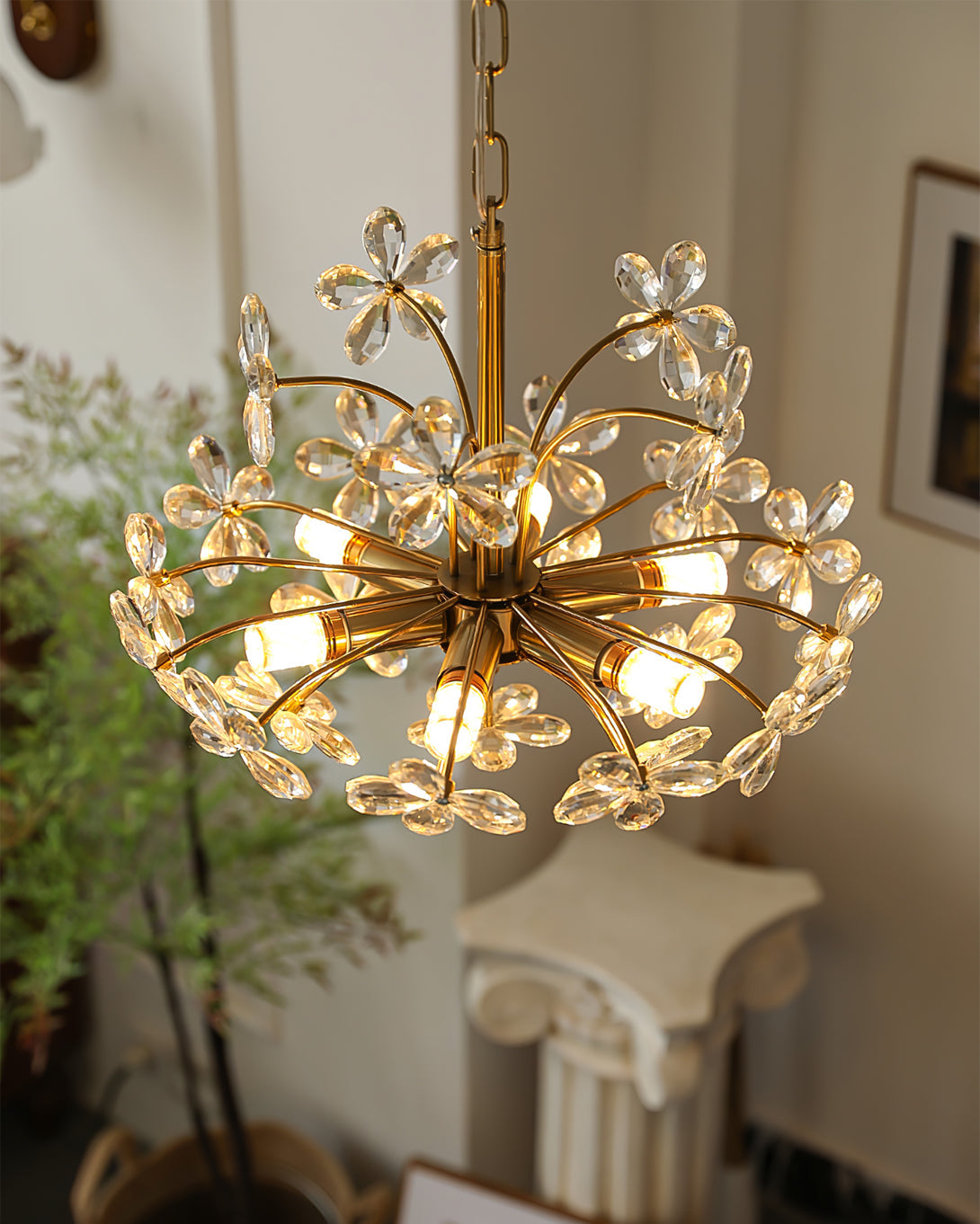 Ravenswood Crystal Cascade Pendant