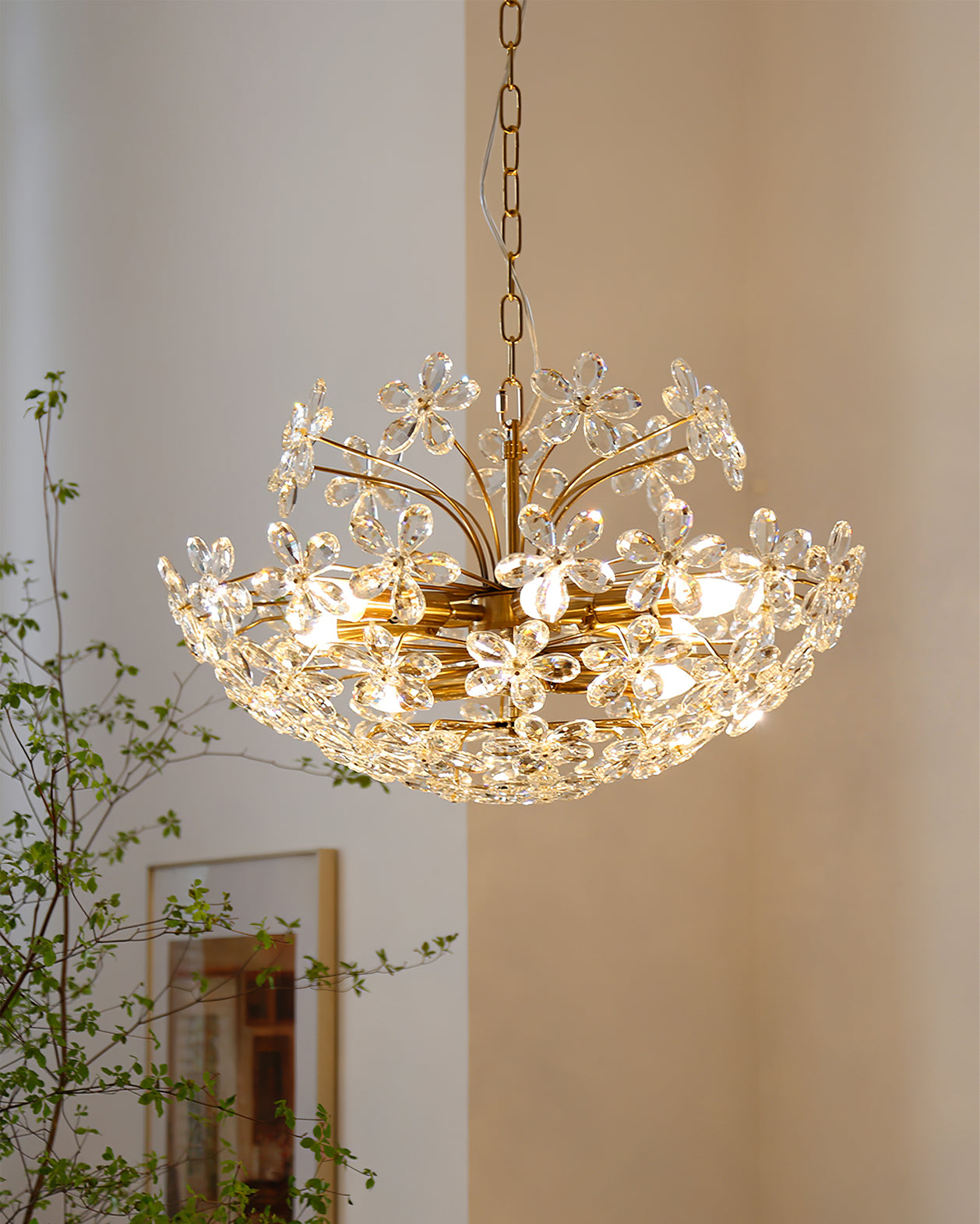 Ravenswood Crystal Cascade Pendant