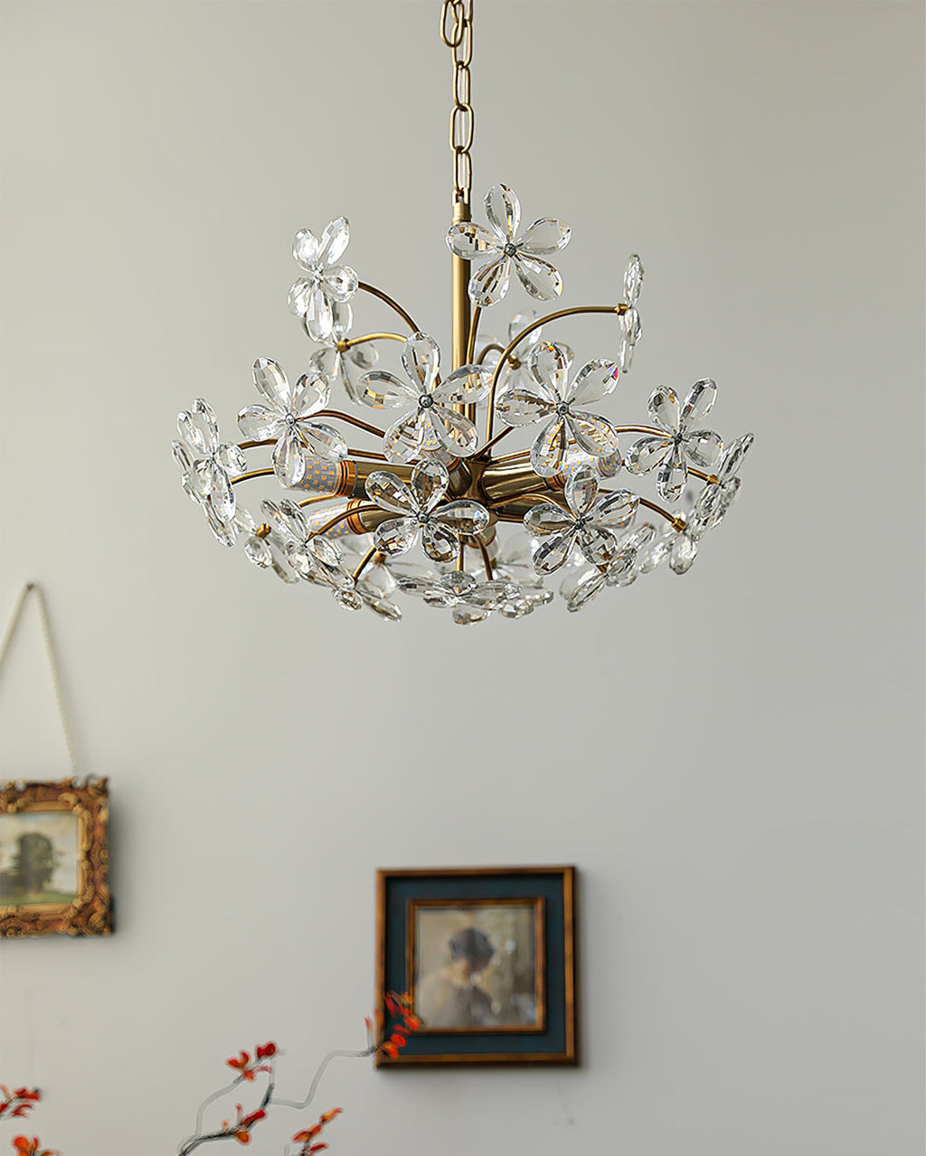 Ravenswood Crystal Cascade Pendant