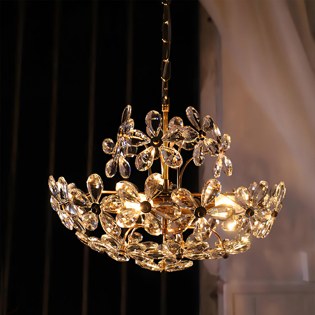 Ravenswood Crystal Cascade Pendant